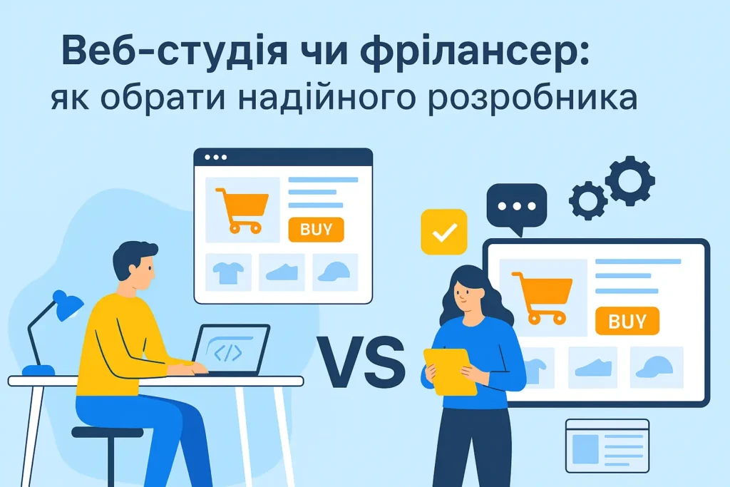 Вибір підрядника для створення сайту