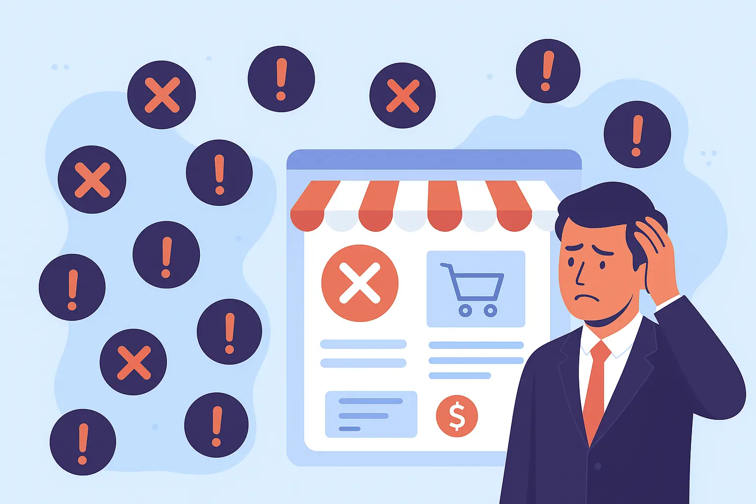 Чек-лист: 10 помилок при запуску онлайн-магазину, які коштують грошей