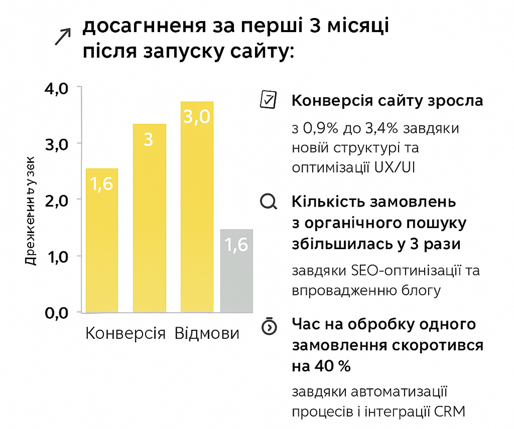 Успіх у створені сайту на wordpress